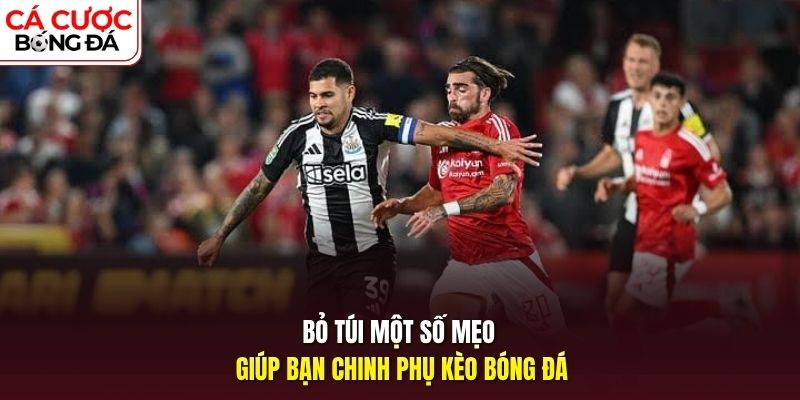 Bỏ túi một số mẹo giúp bạn chinh phụ kèo bóng đá