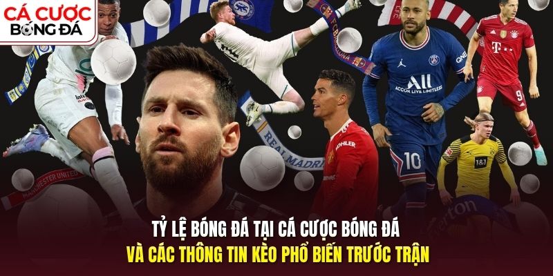 Tỷ lệ bóng đá tại Cá Cược Bóng Đá và các thông tin kèo phổ biến trước trận